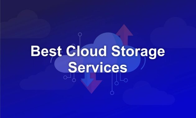 best cloud storages services