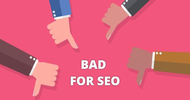 nulled themes bad for seo