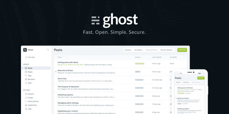 Mengenal Ghost.org, Penantang baru Wordpress di Dunia CMS