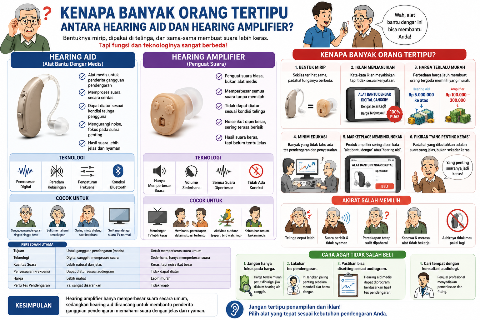 perbedaan hearing aid dan hearing amplifier
